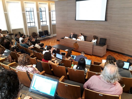 Lanza participa de seminário sobre regulação de conteúdos online em São Paulo, no dia 10 de setembro deste ano